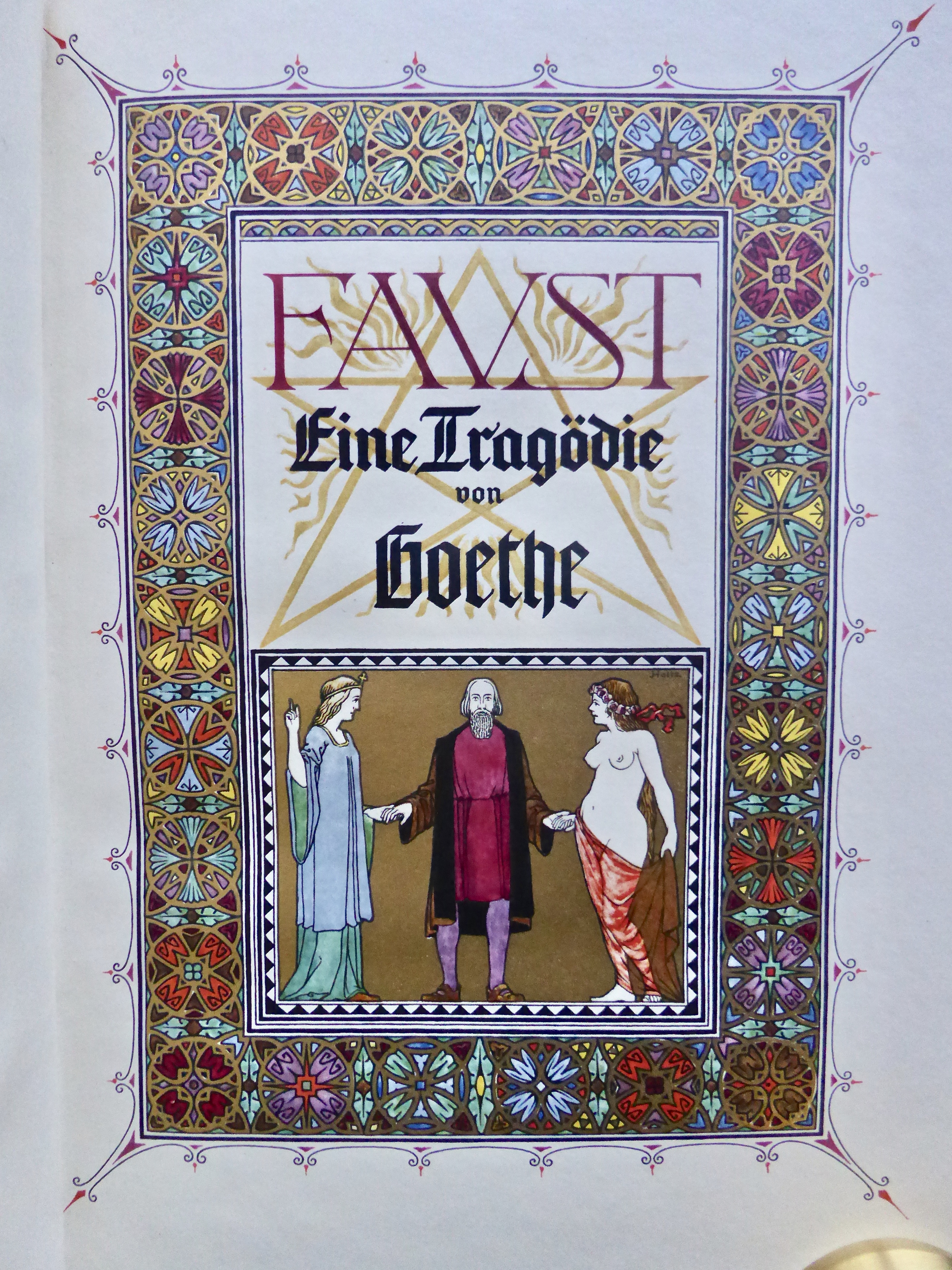 Faust. Eine Tragödie von Goethe / A Tragedy of Goethe Johann Wolfgang von Goethe