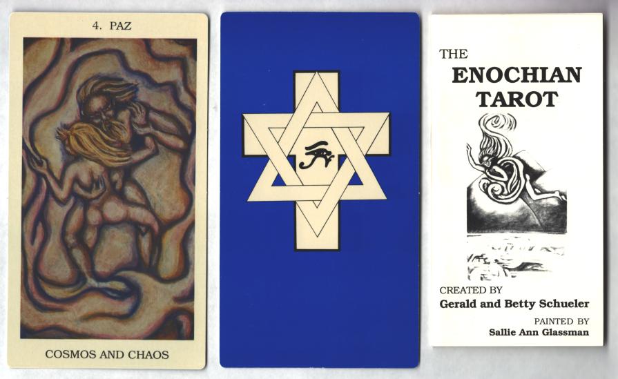 The Enochian Tarot by Gerald and Betty Schueler: Near Fine Soft