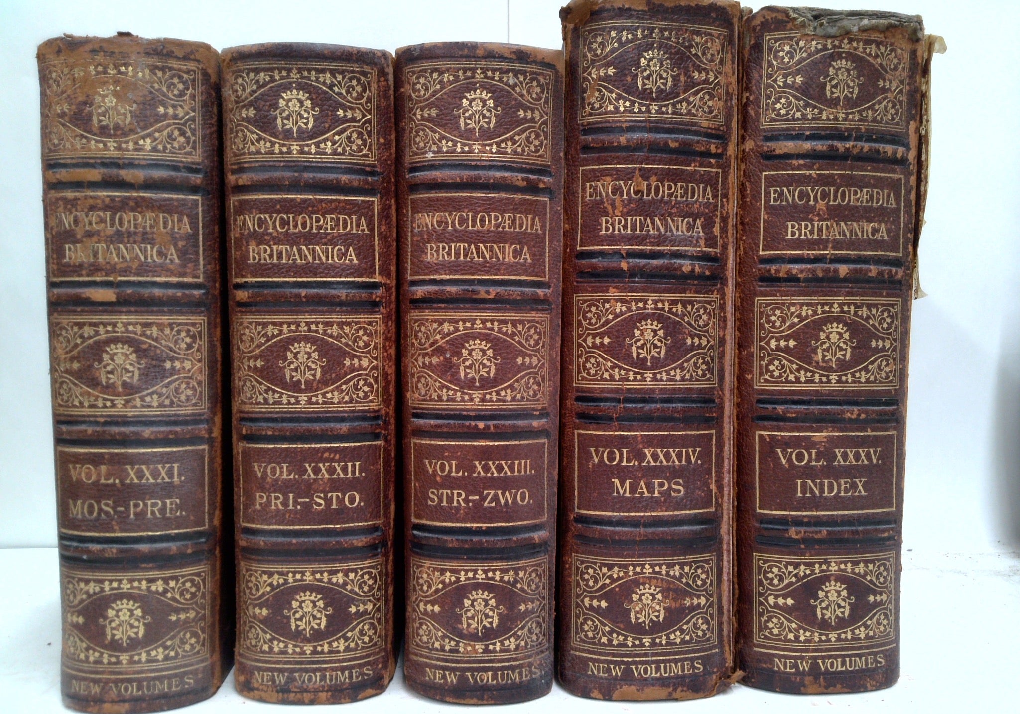 Encyclopedia Britannica: Ninth Edition - 35 Volume Set by