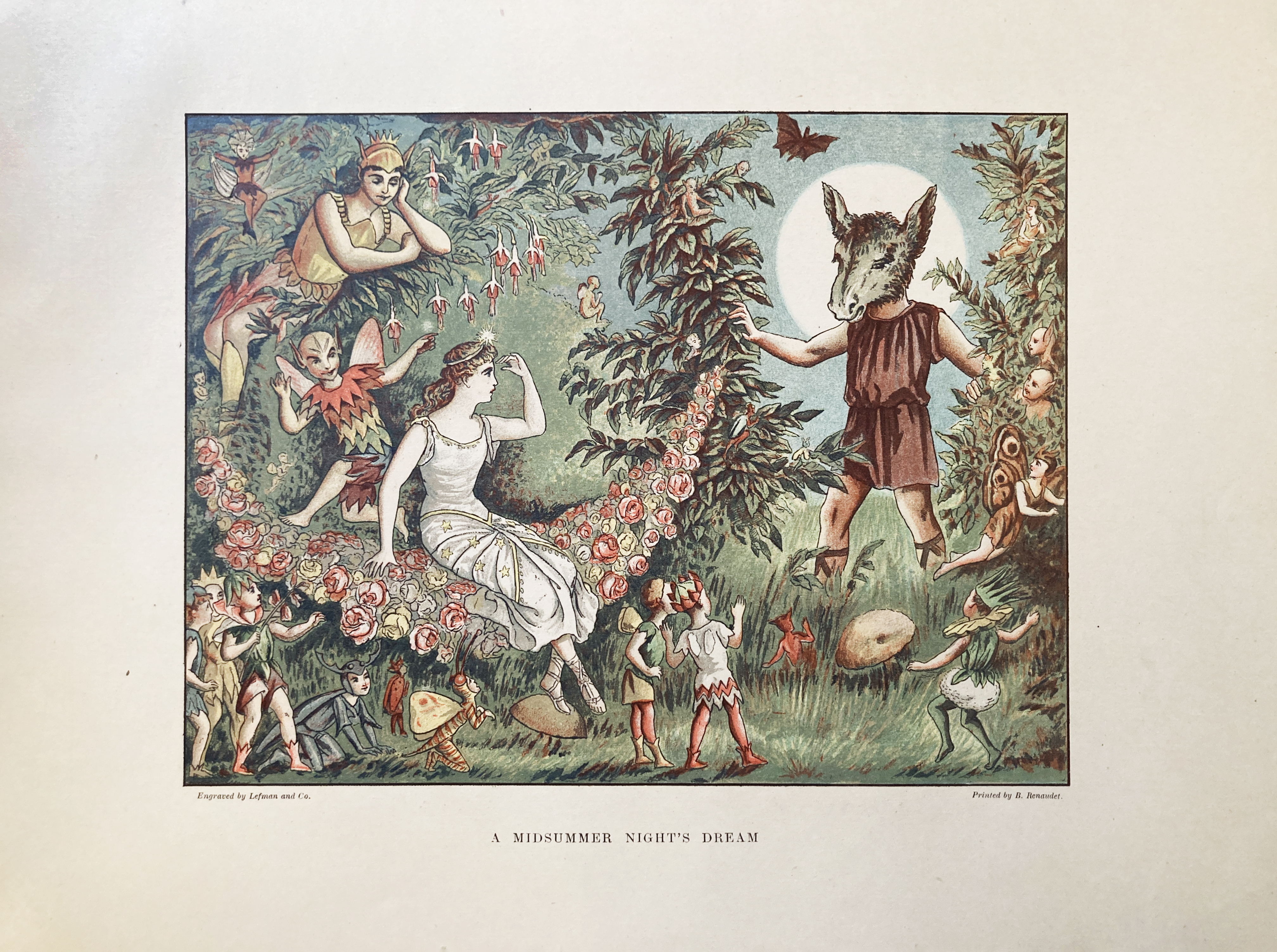 Scenes from Shakespeare for the Young [.] edited by Charles Alias; preface by E.L. Blanchard [SIDNEY, Herbet (1858-1923)], SHAKESPEARE, William (1564