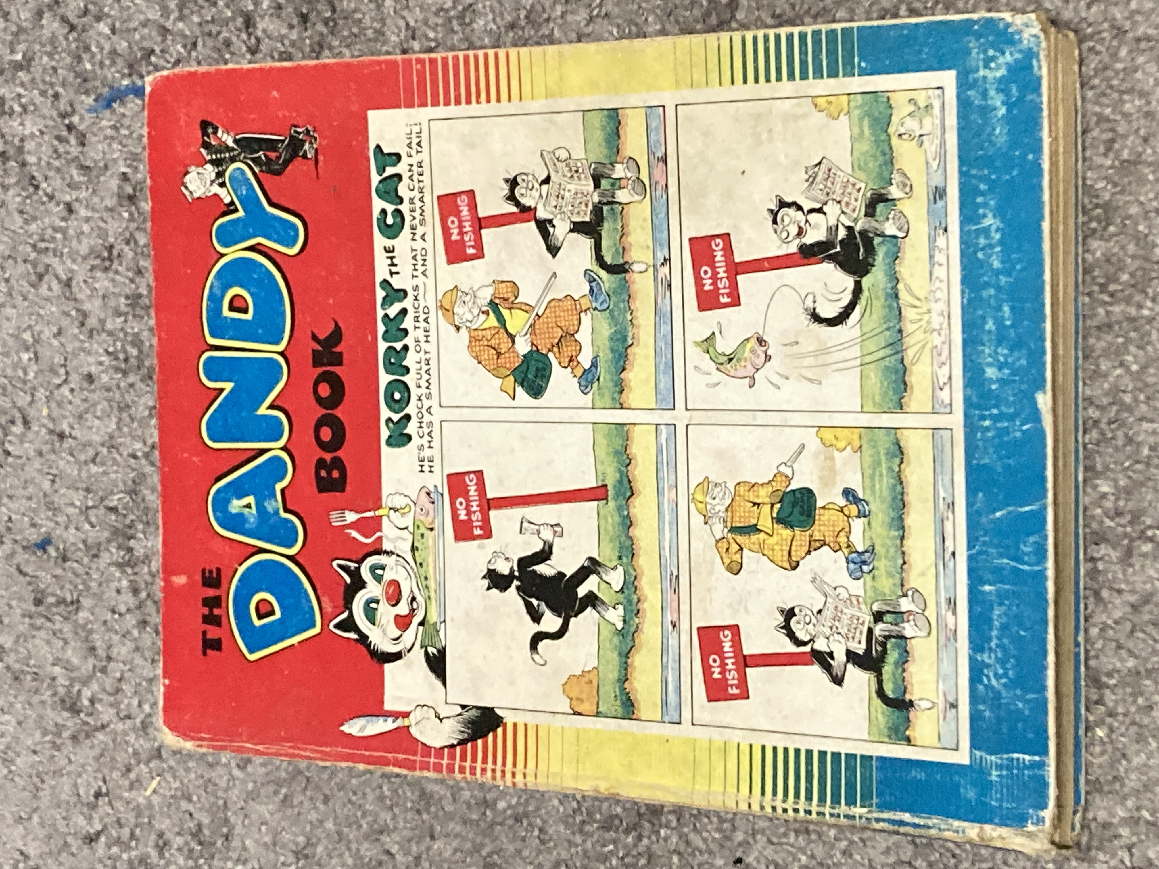 [First Edition] THE DANDY BOOK 1955 Various [Used - Very good] [Hardcover]