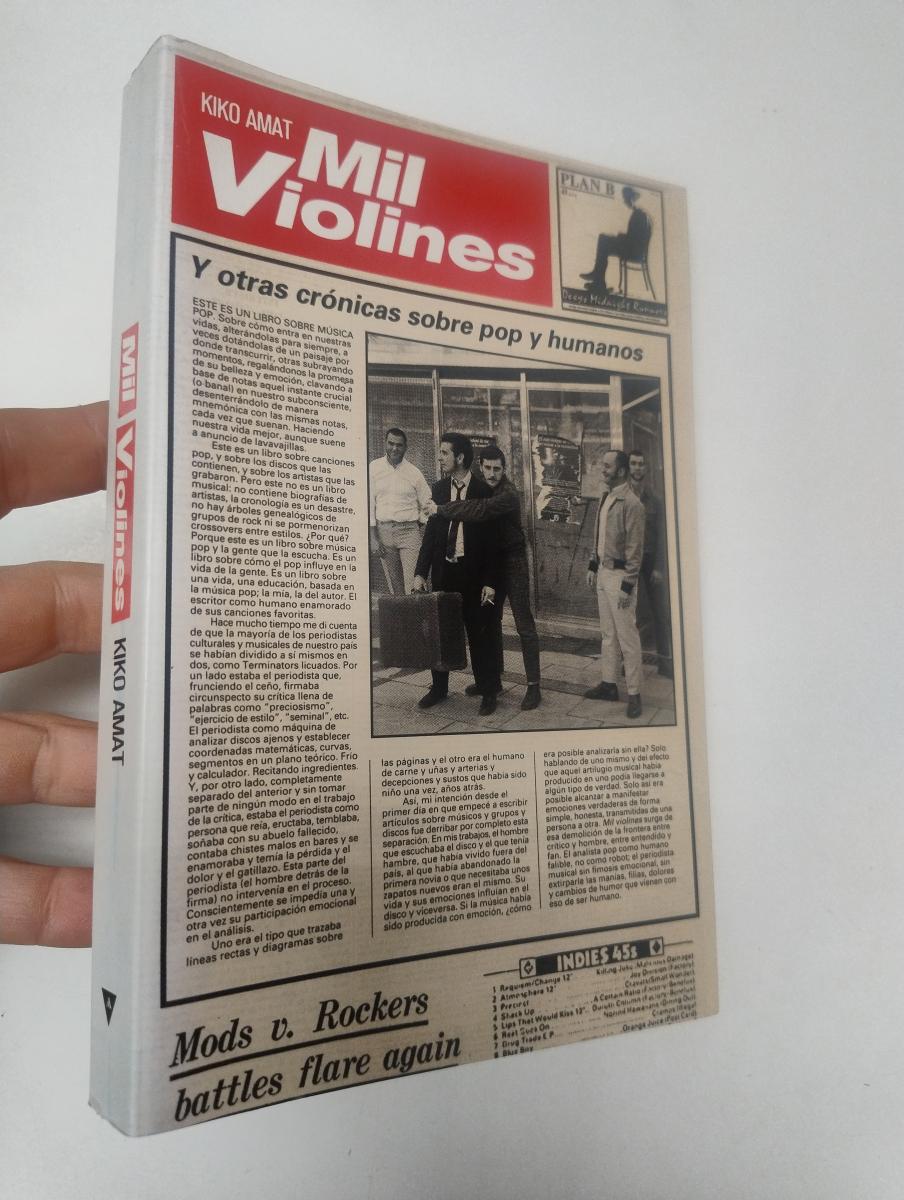[Original o primera edición] Mil violines Kiko Amat [Usado - Bueno] [Tapa blanda]