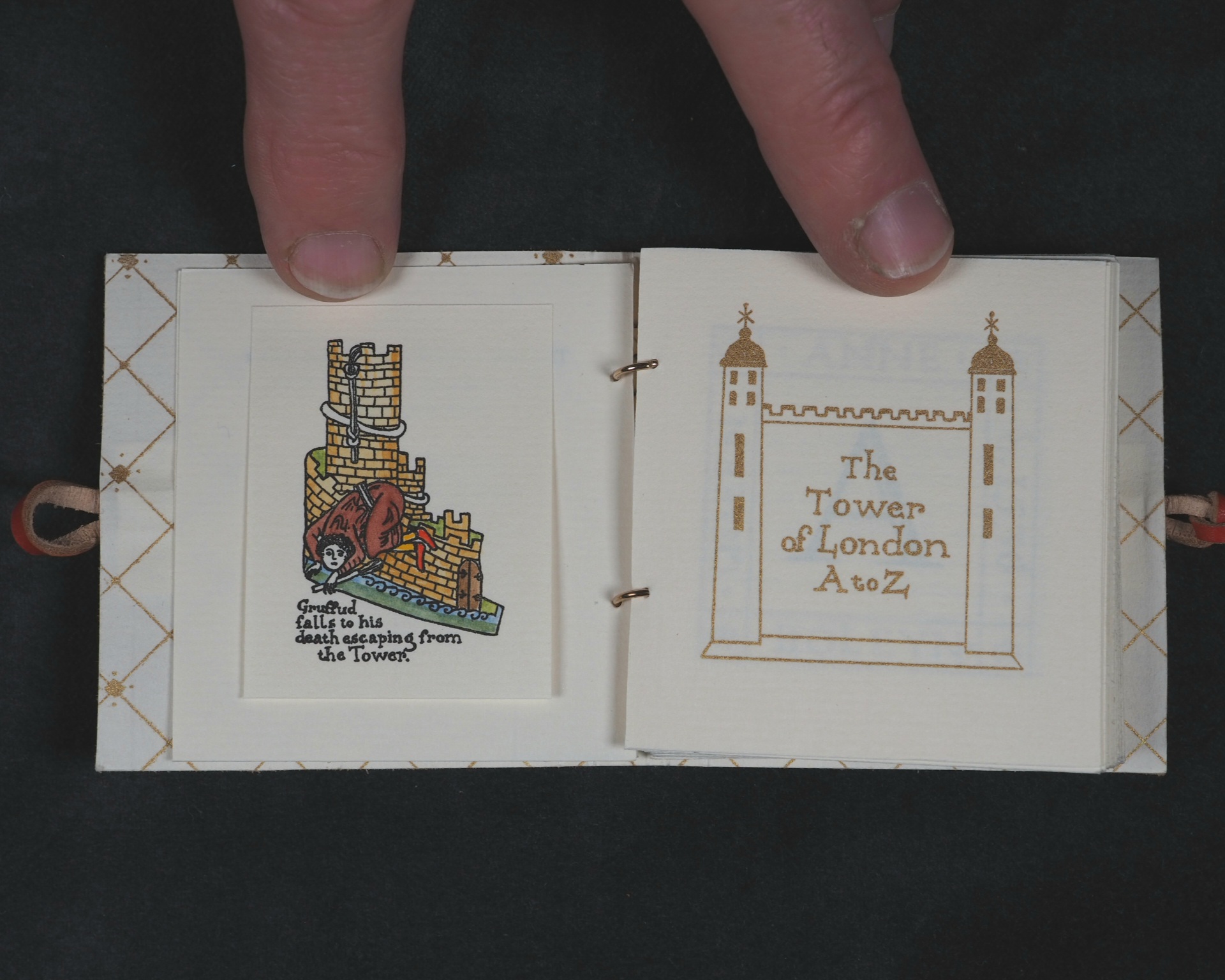 [Signed] [First Edition] Tower of London A-Z, The. [Used - As new] [Hardcover]