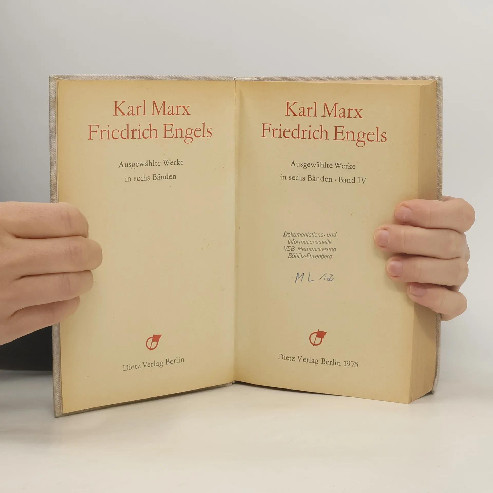 Karl Marx Friedrich Engels Werke – AbeBooks