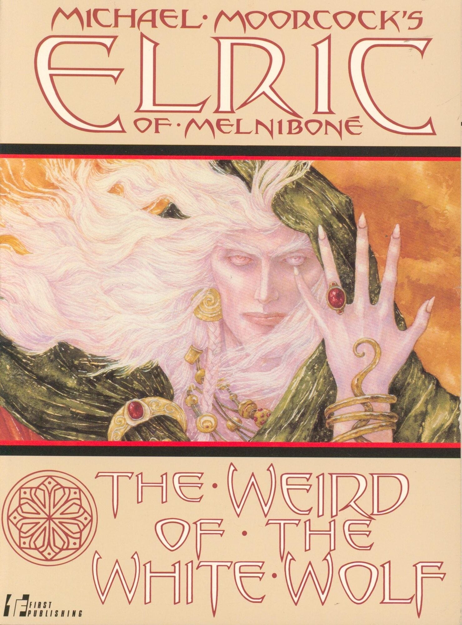 Elric of Melnibone: The Weird of the White Wolf by Moorcock, Michael: Softcover (1990) 1st ...