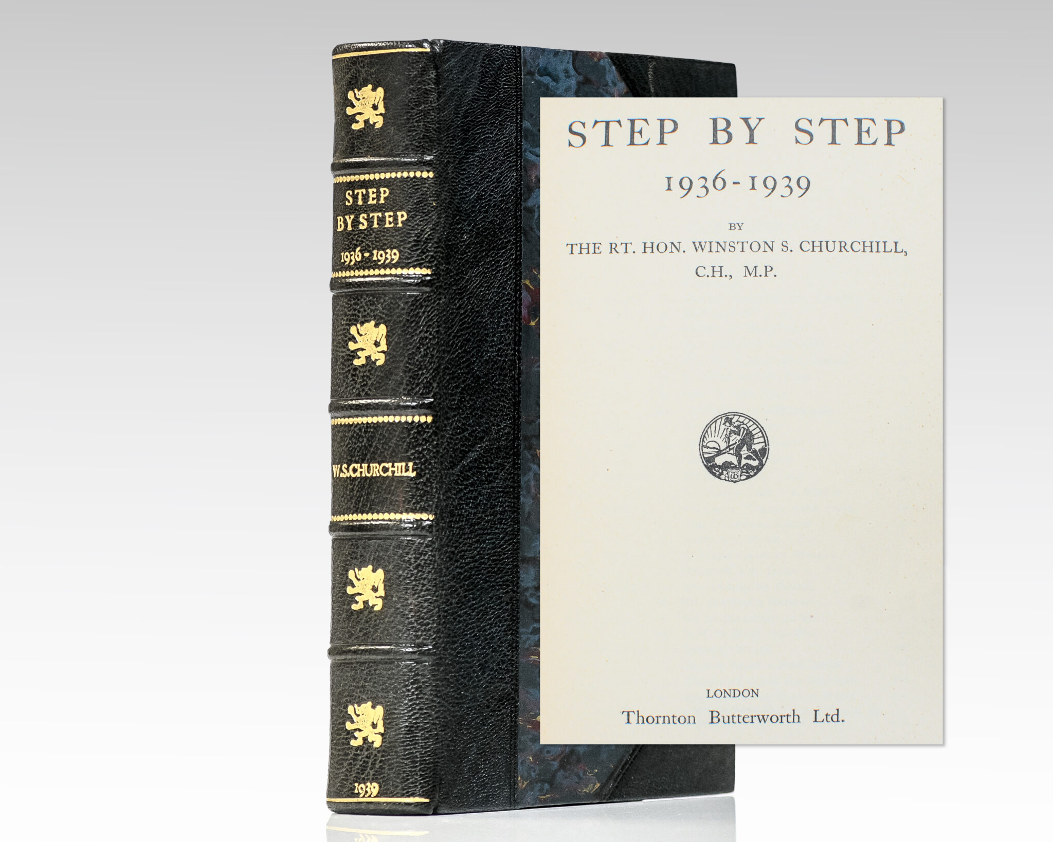 Step By Step 1936-1939. by Churchill, Winston S: (1939) | Raptis Rare Books