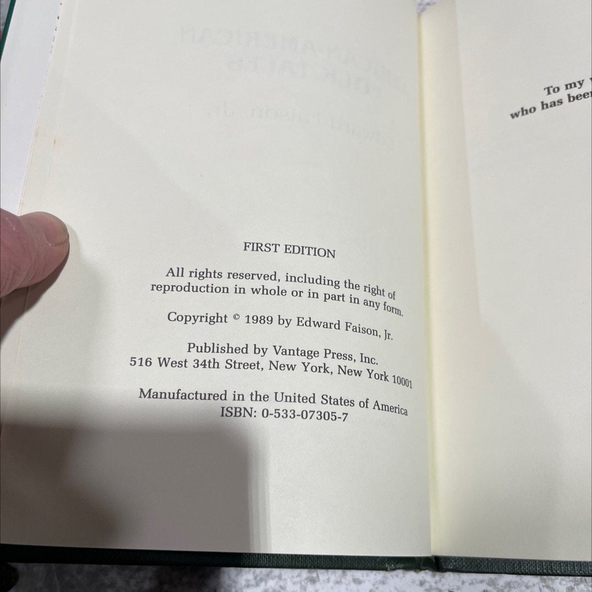 SIGNED african-american folk tales book, by Edward Faison, Jr., 1989 ...