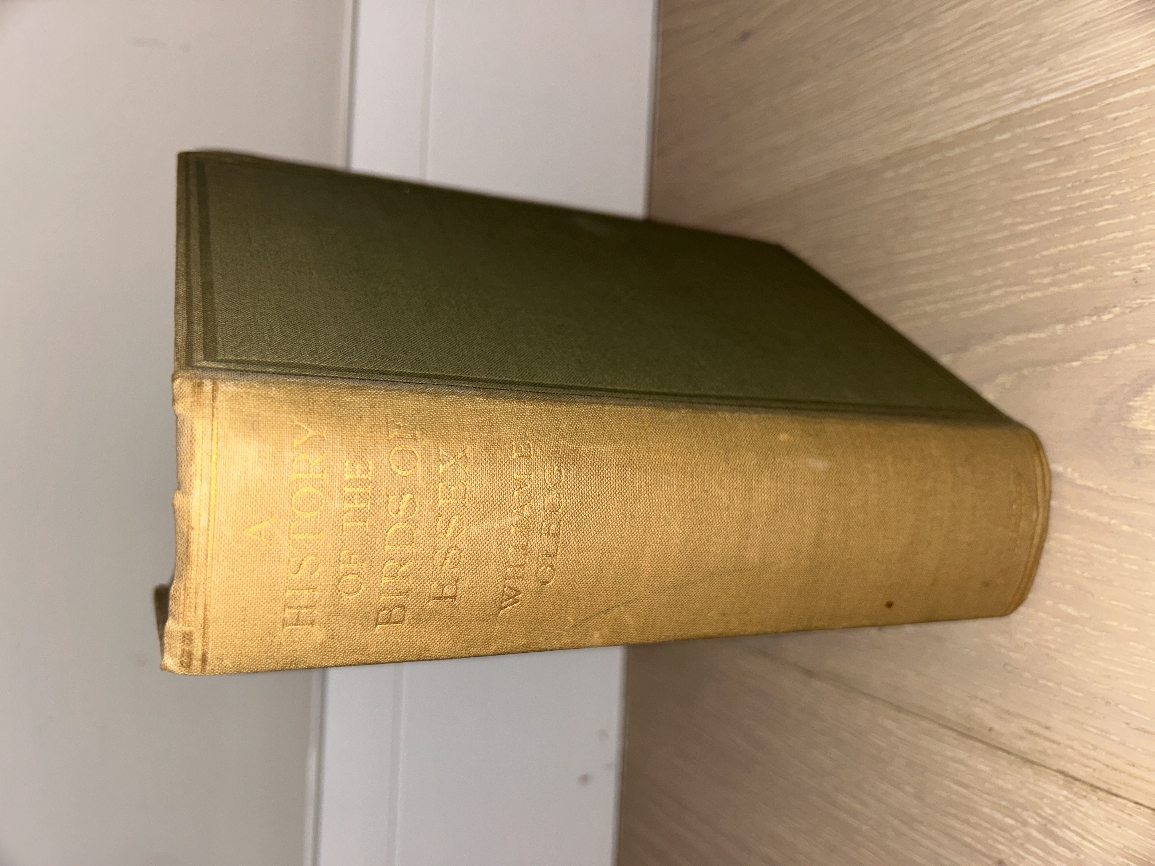 [First Edition] A History of the Birds of Essex (First) William E. Glegg [Used - Very good] [Hardcover]