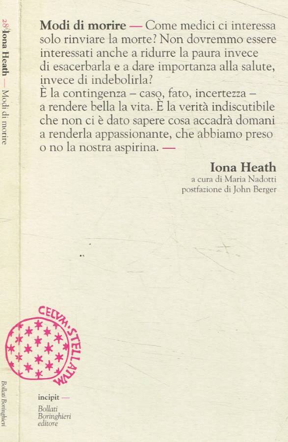 Modi di morire - Heath Iona