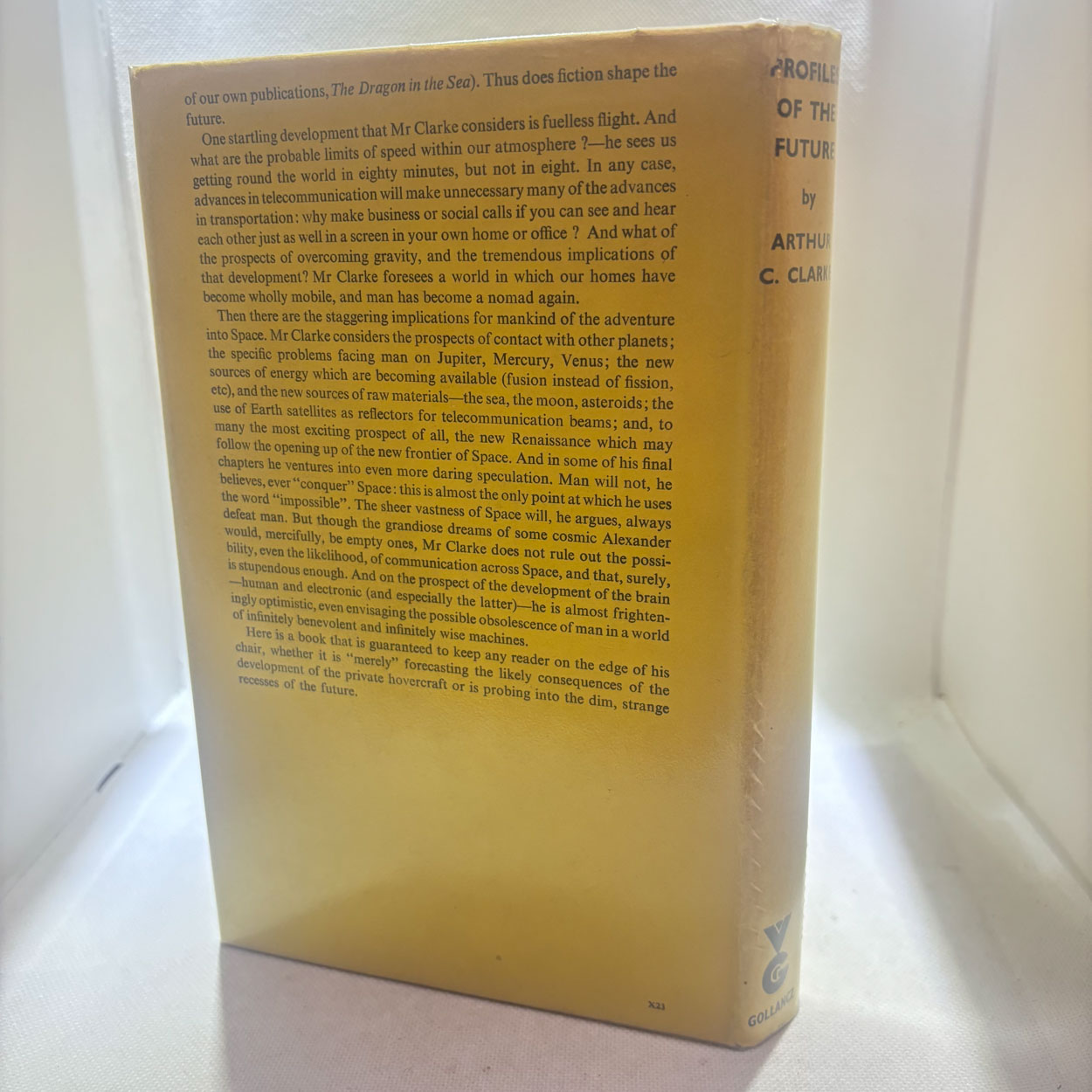 Profiles of the Future. An enquiry into the limits of the possible 