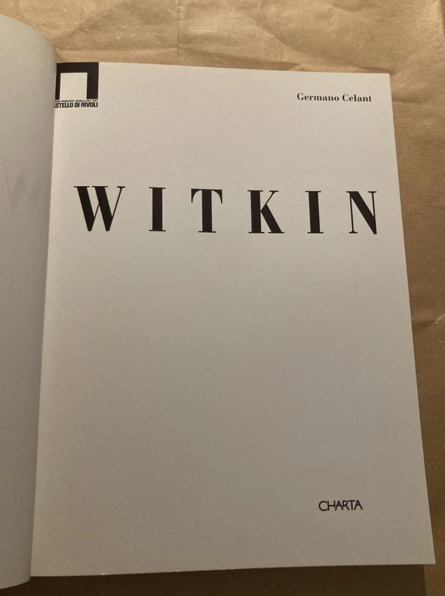 Witkin by Celant Germano: Hardcover – AbeBooks