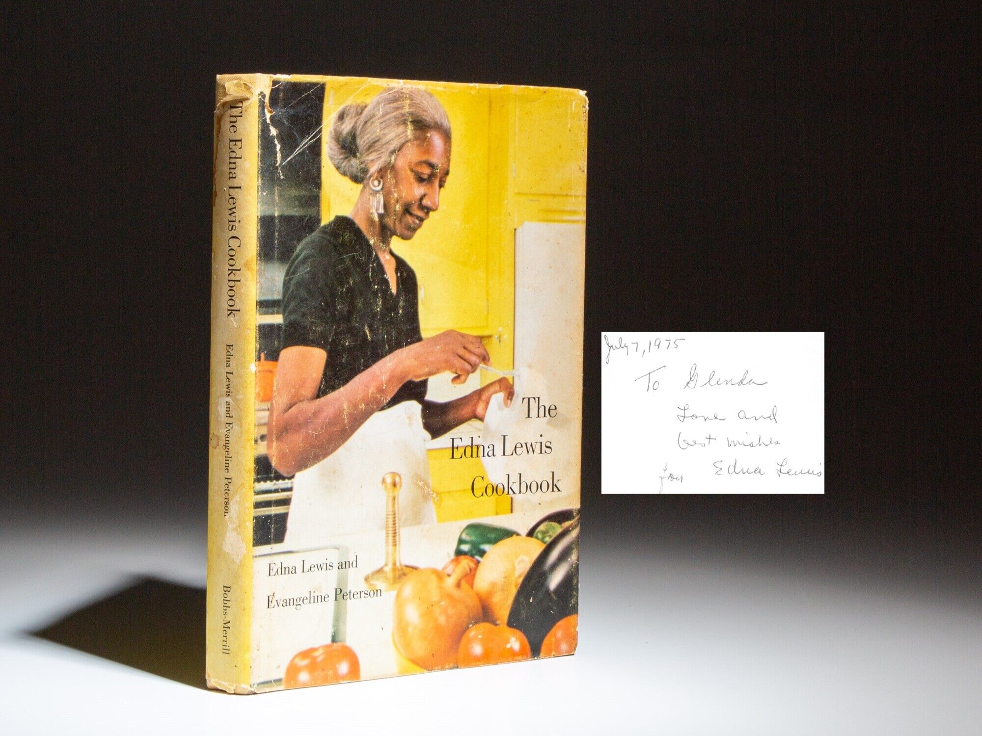 [Signed] [First Edition] The Edna Lewis Cookbook Lewis, Edna; Peterson, Evangeline [Used - Good] [Hardcover]
