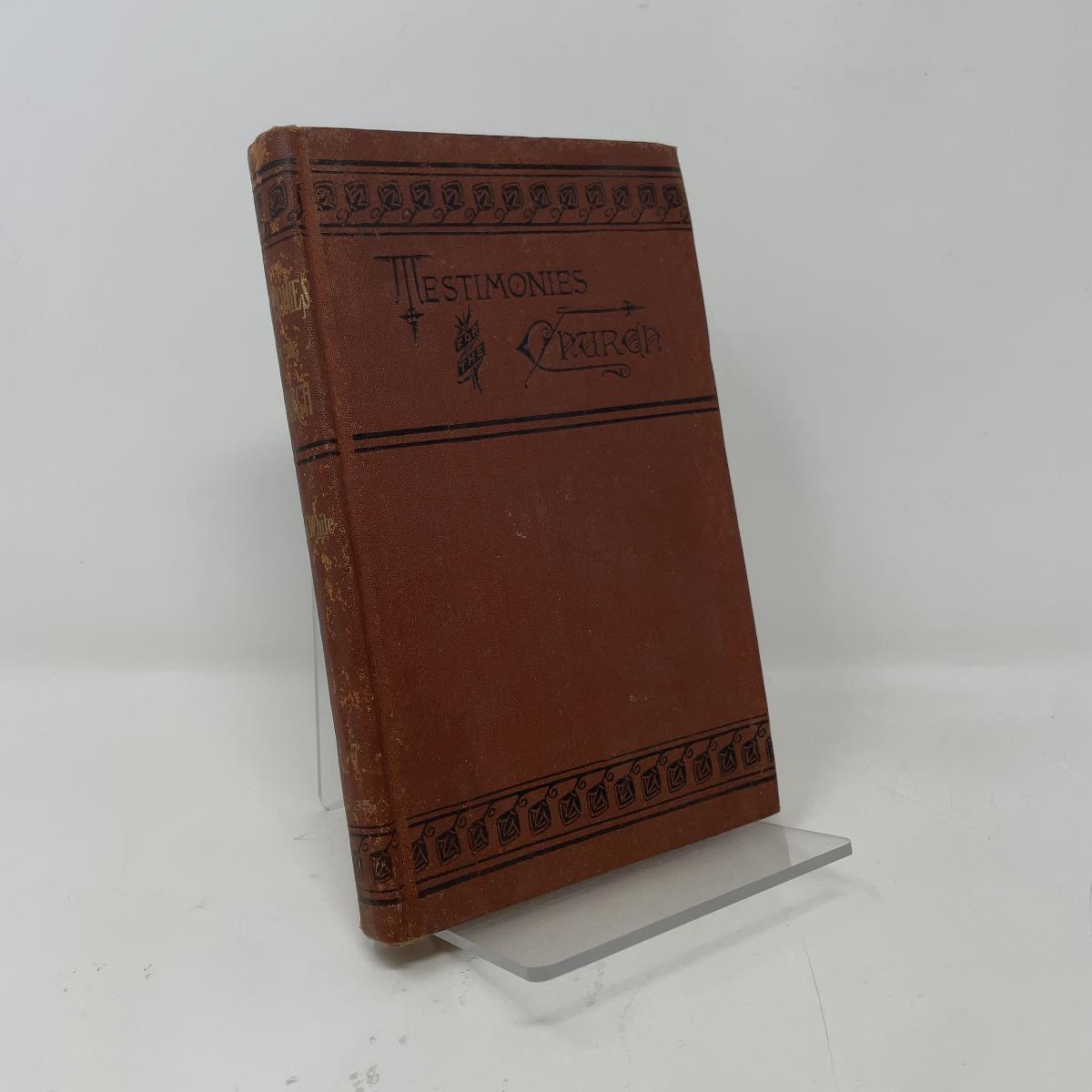 [First Edition] Testimonies for the Church E. G. White [Used - Very good] [Hardcover]