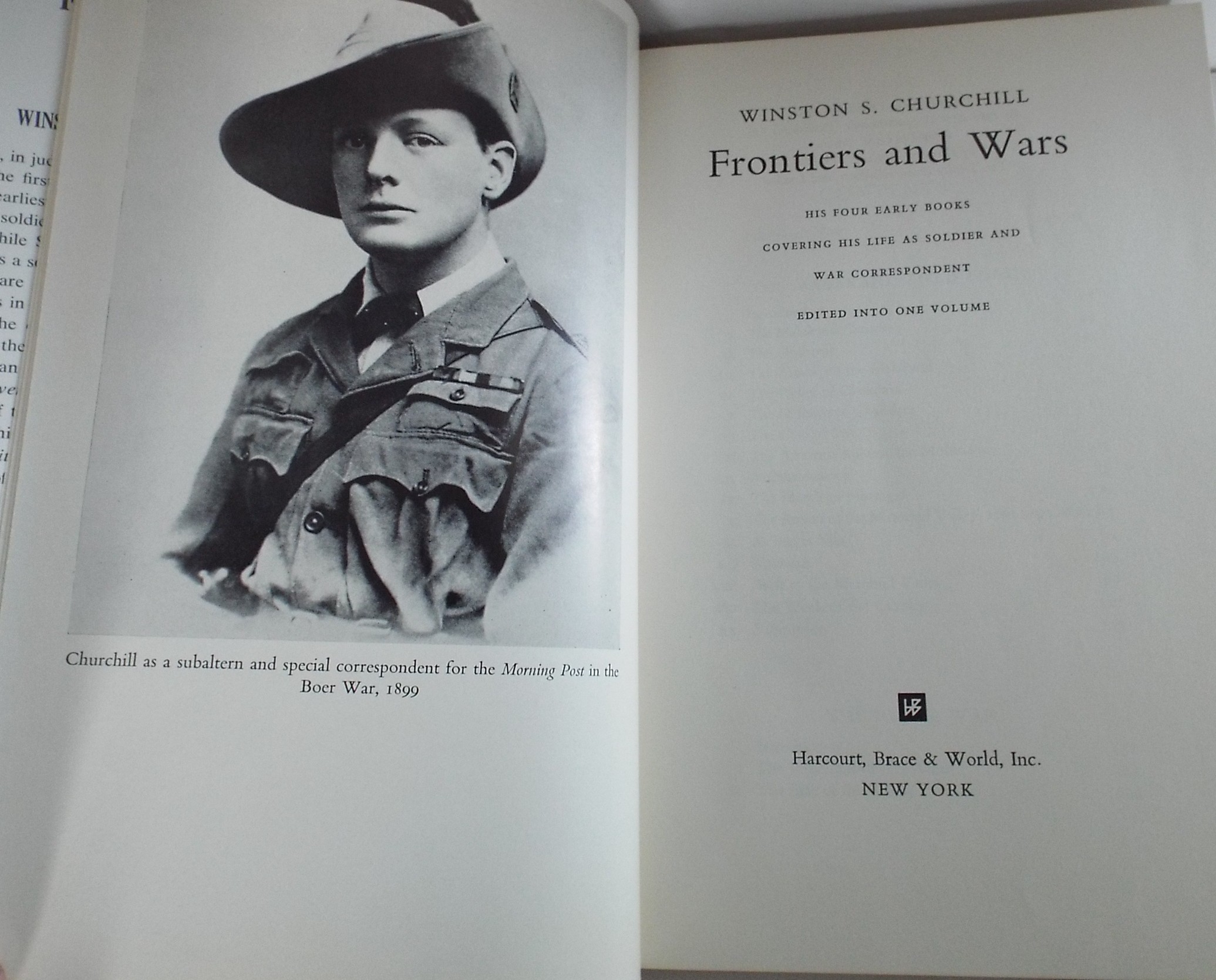 Frontiers Wars by Winston Churchill, First Edition – AbeBooks