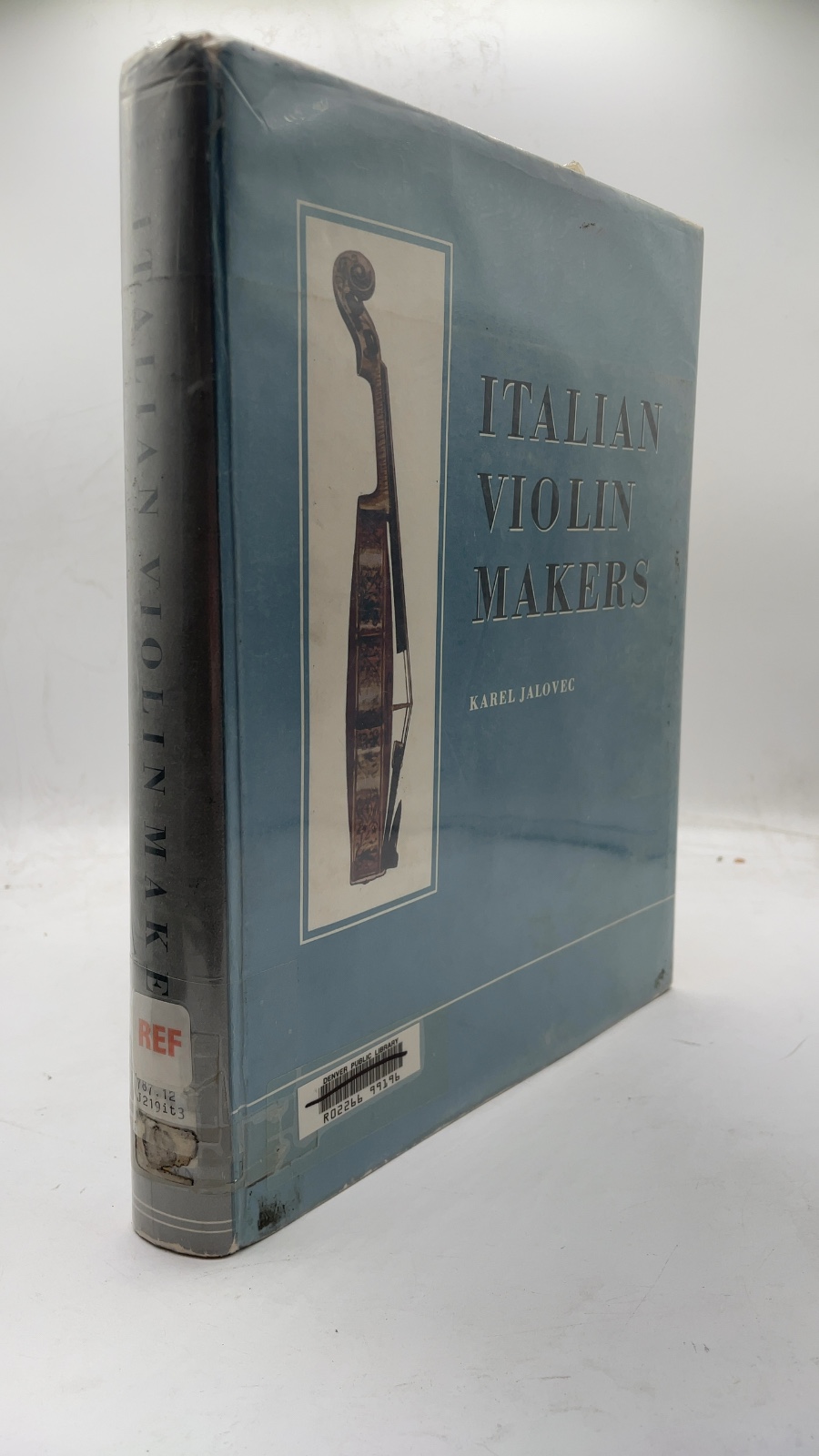 アート・デザイン・音楽 Italian Violin-Makers Karel Jalovec 1952 Italian Violin Makers by Jalovec Karel – AbeBooks