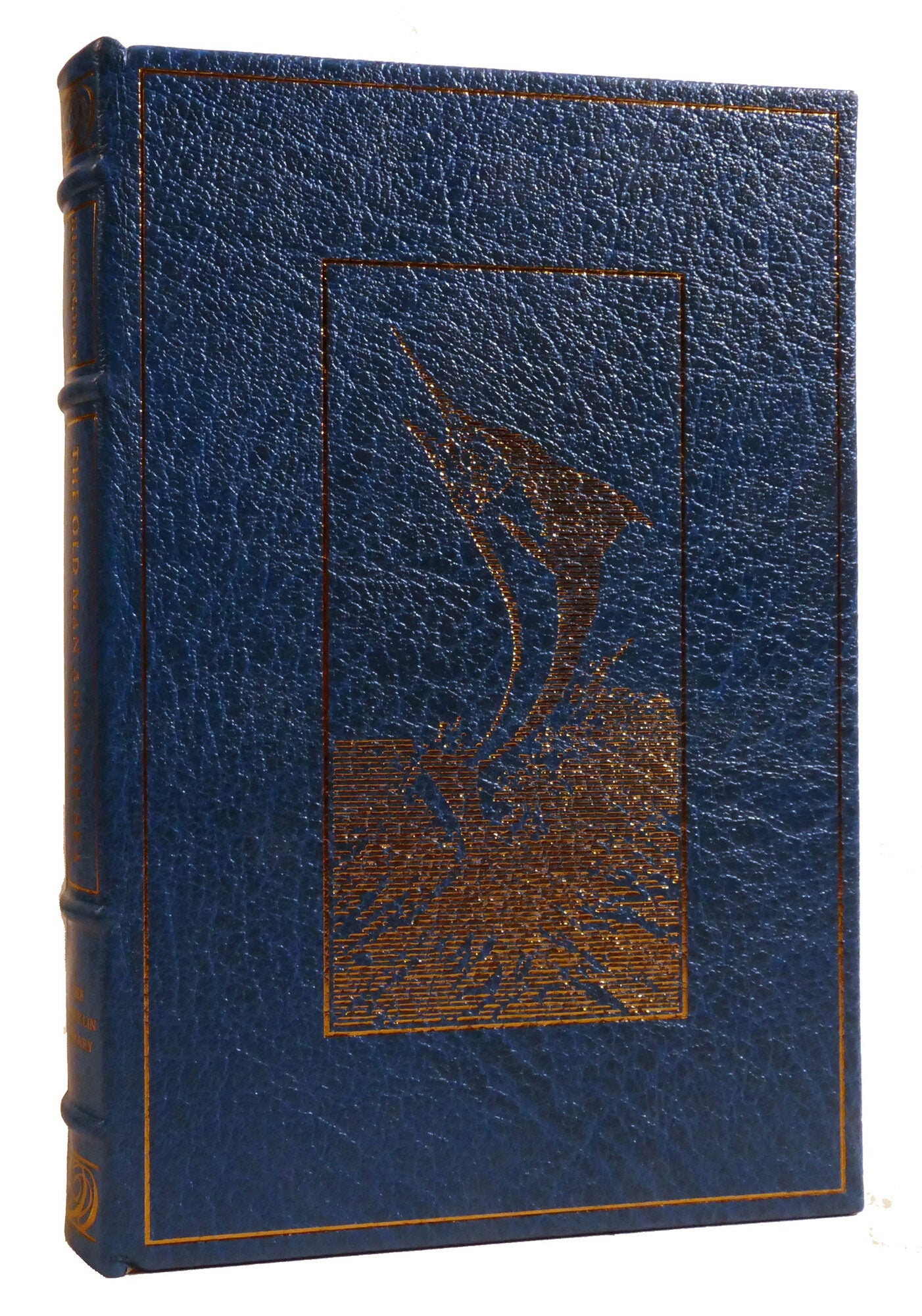 THE OLD MAN AND THE SEA Franklin Library by Ernest Hemingway