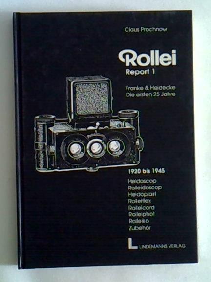 Rollei report von claus prochnow – ZVAB