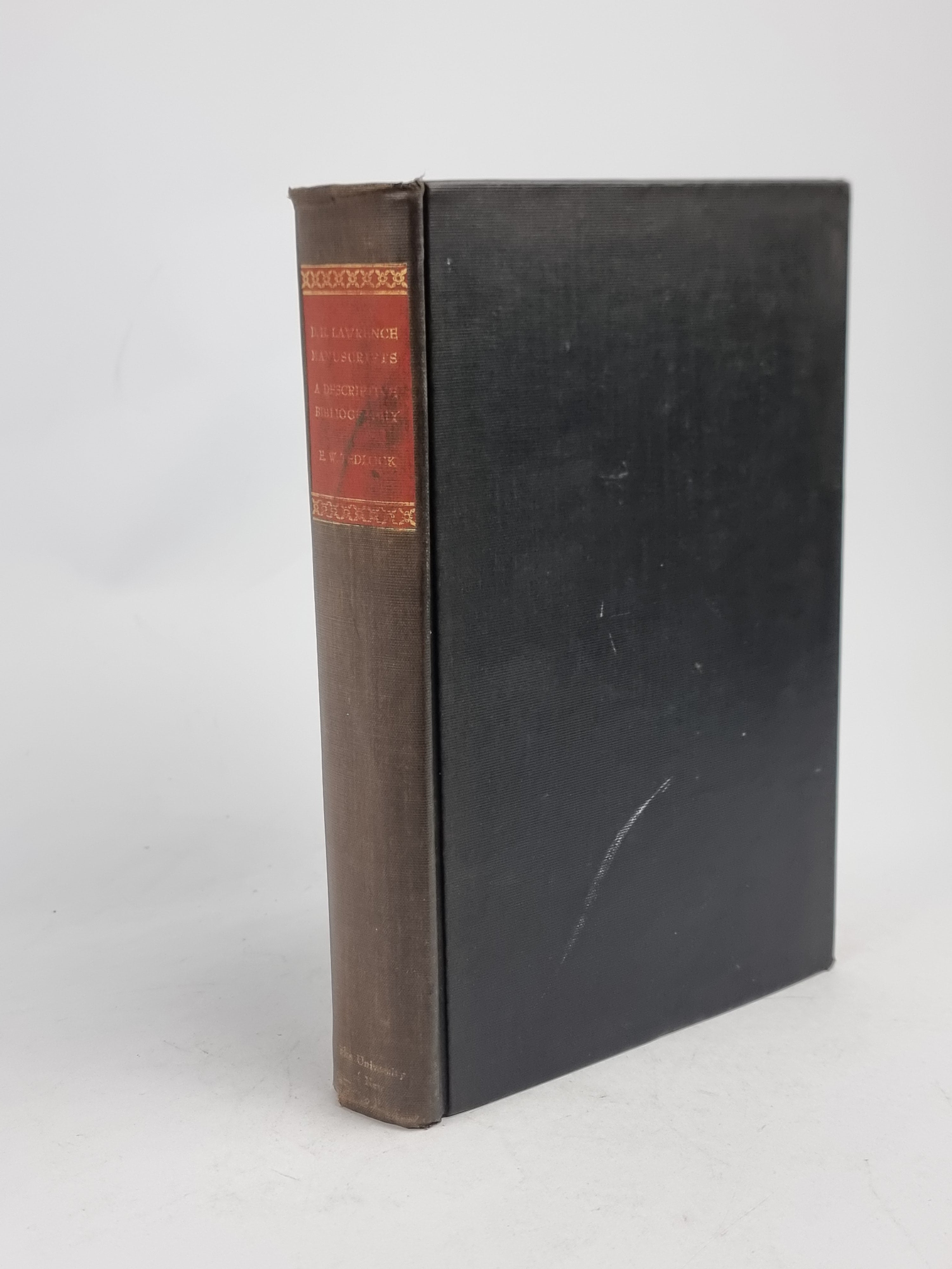 [First Edition] The Frieda Lawrence Collection of D. H. Lawrence Manuscripts &acirc;" 1st Edition E. W. Tedlock, Jr. [Used - Very good] [Hardcover]