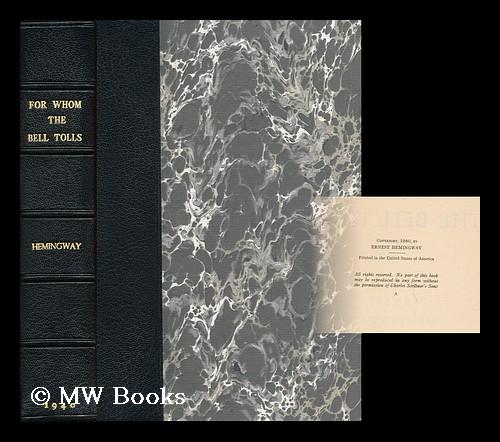 ernest hemingway books for whom the bell tolls ernest hemingway books for whom the bell tolls