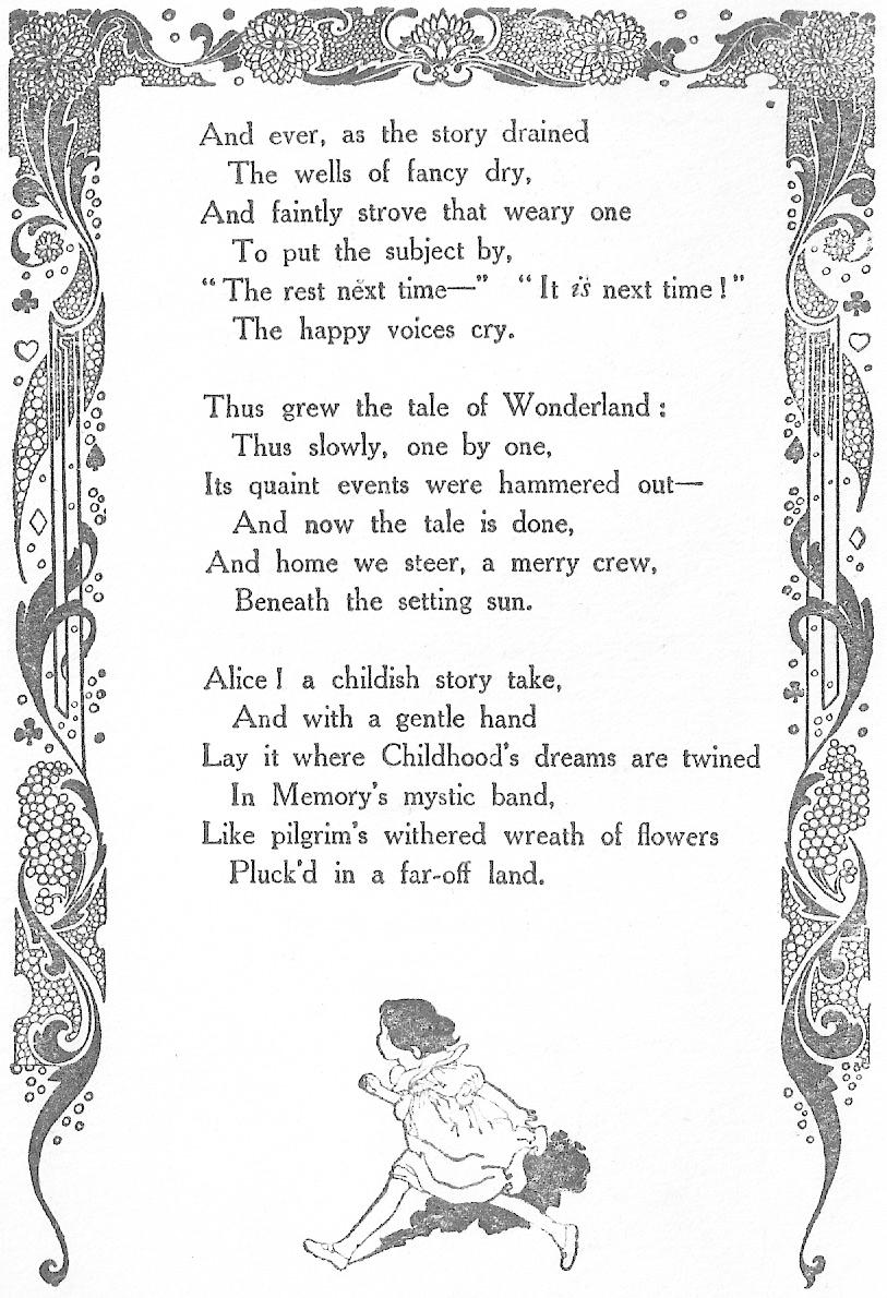 Alice’s Adventures in Wonderland by Lewis Carroll. With eight coloured plates and one hundred and twelve other illustrations by Charles Robinson - Carroll, Lewis