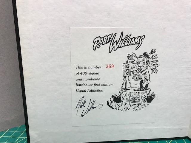 VISUAL ADDICTION : The Art of Robert Williams ( Signed ) by