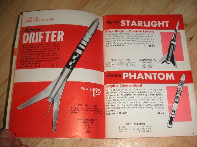 1996 Vintage Estes model rocketry catalog 