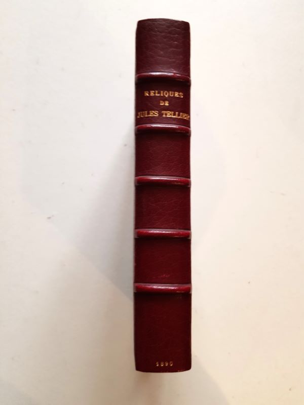 [Signé] Reliques. TELLIER Jules. [ ] [Couverture souple]