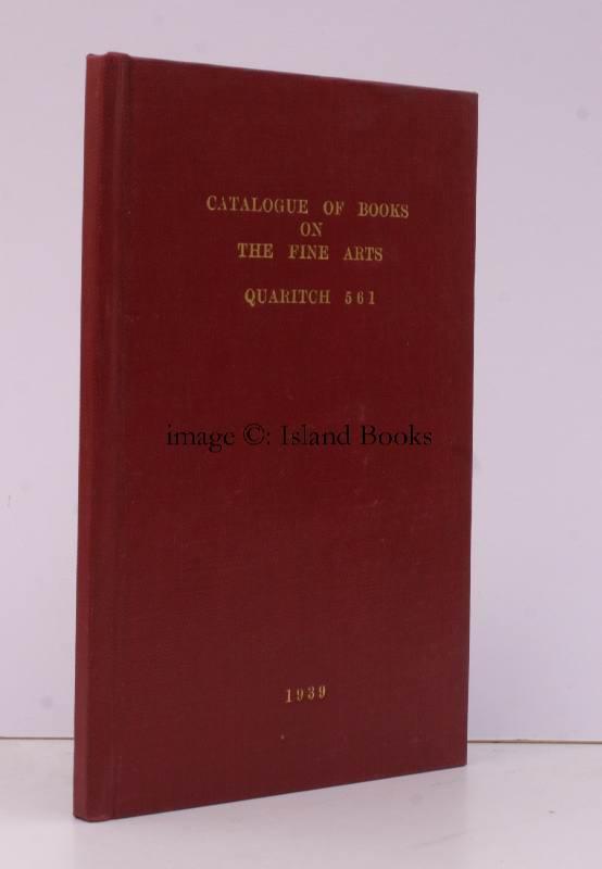 A Catalogue of Books on the Fine Arts, Music & Dancing (including a few