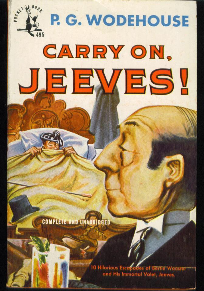 Carry on, Jeeves de P. G. Wodehouse Near Fine Wraps (1948) First