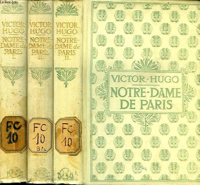 NOTRE-DAME DE PARIS, 1482, 2 TOMES by HUGO Victor: bon Couverture