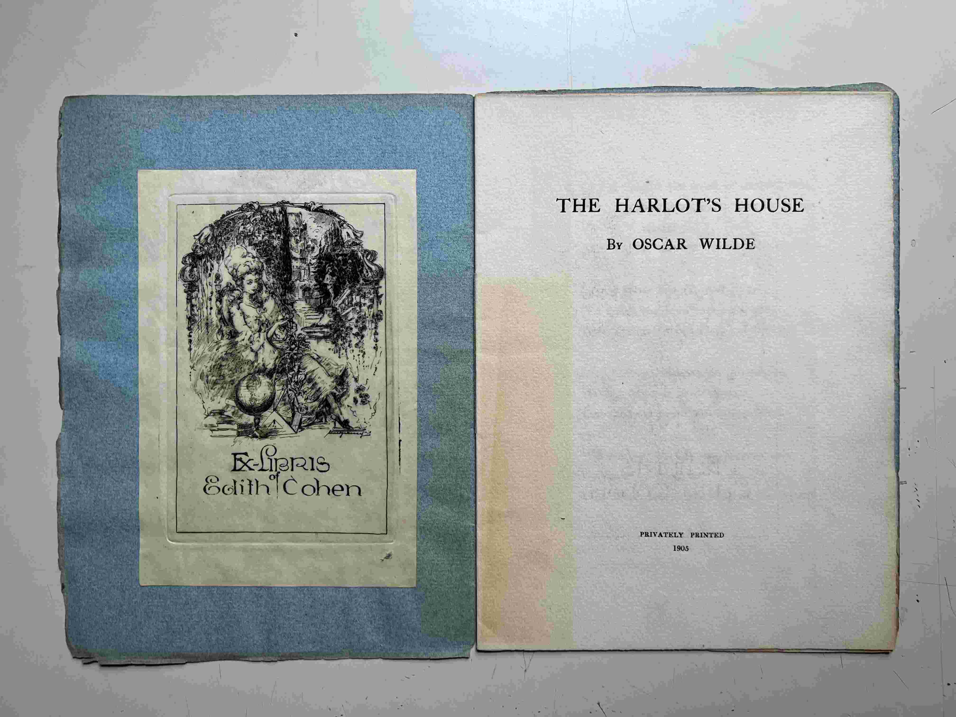 The Harlot's House by WILDE, Oscar VG+ Wraps (1905) Later Printing