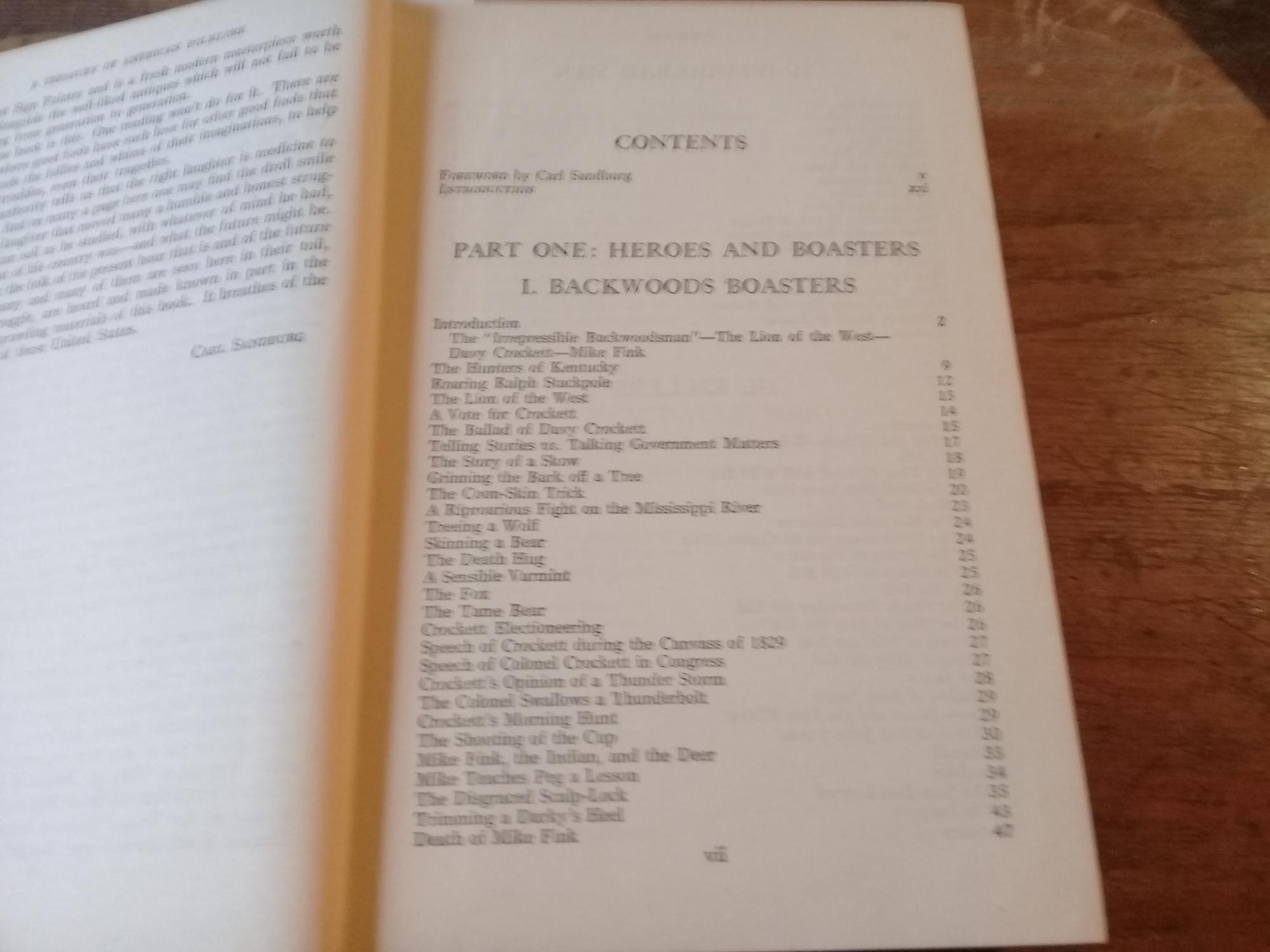 A Treasury of American Folklore, stories, ballads, and traditions of ...