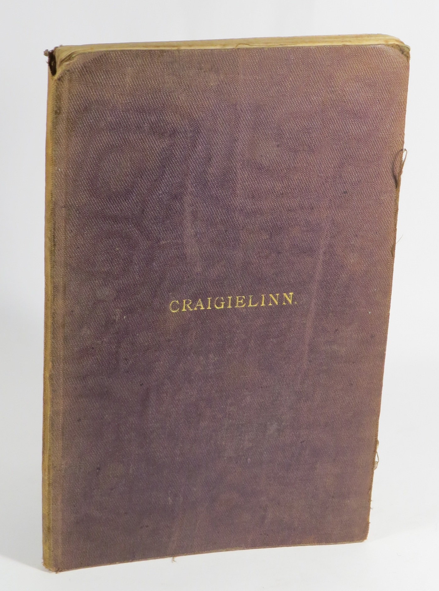 Craigielinn; by F. E. Renwick; The Ayrshire Association Prize Story