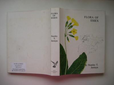 Maps Flora of Essex by Stanley T Jermyn HB DJ 1974 Illustrated