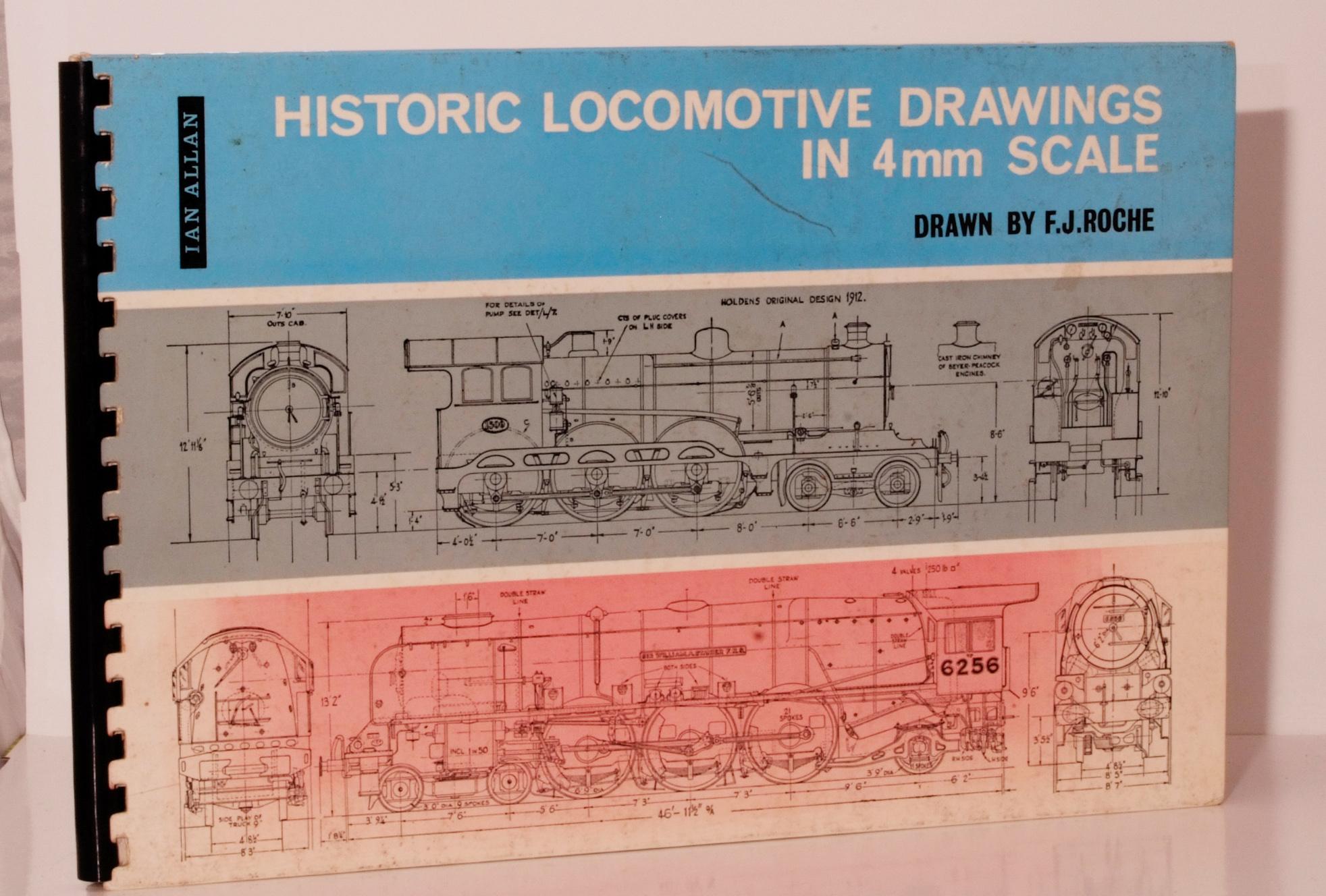 Historic Locomotive Drawings in 4mm Scale. by Roche F.J.:: Good ...