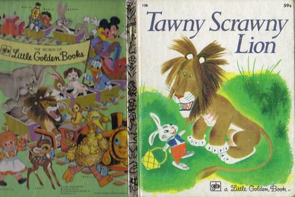 TAWNY SCRAWNY LION by Kathryn Jackson: Near Fine Hard Illustrated Cover ...