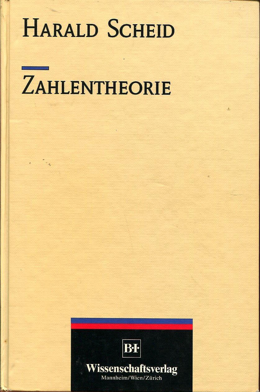 Zahlentheorie - SCHEID Harald