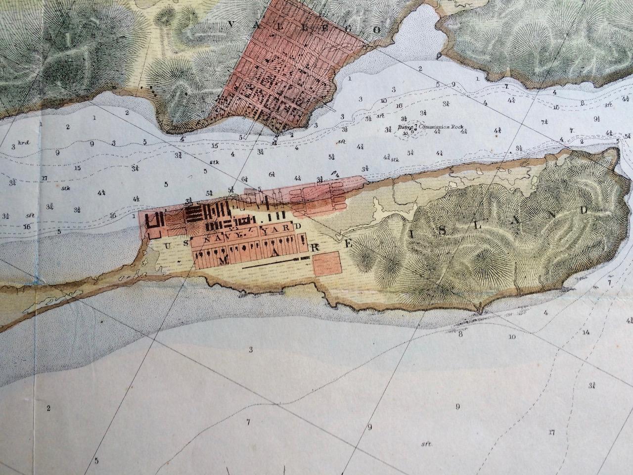 [Map] Mare Island Straits Callifornia Bache, A. D. [ ]