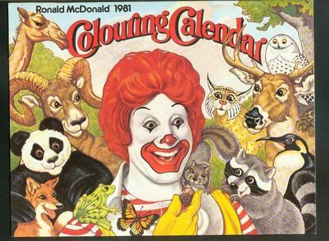 Lot of 10 New McDonalds 1980 Ronald McDonald Flyer 