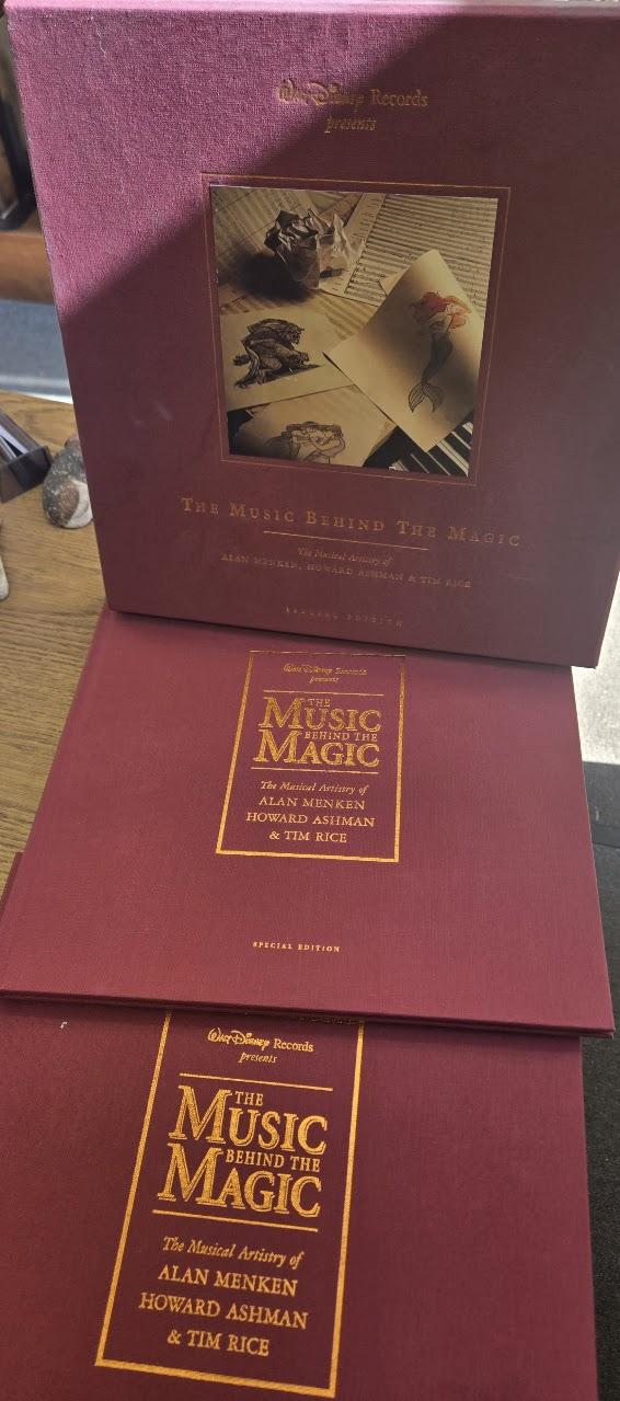 CD4枚つき大形本】The Music Behind The Magic Alan Menken, Howard