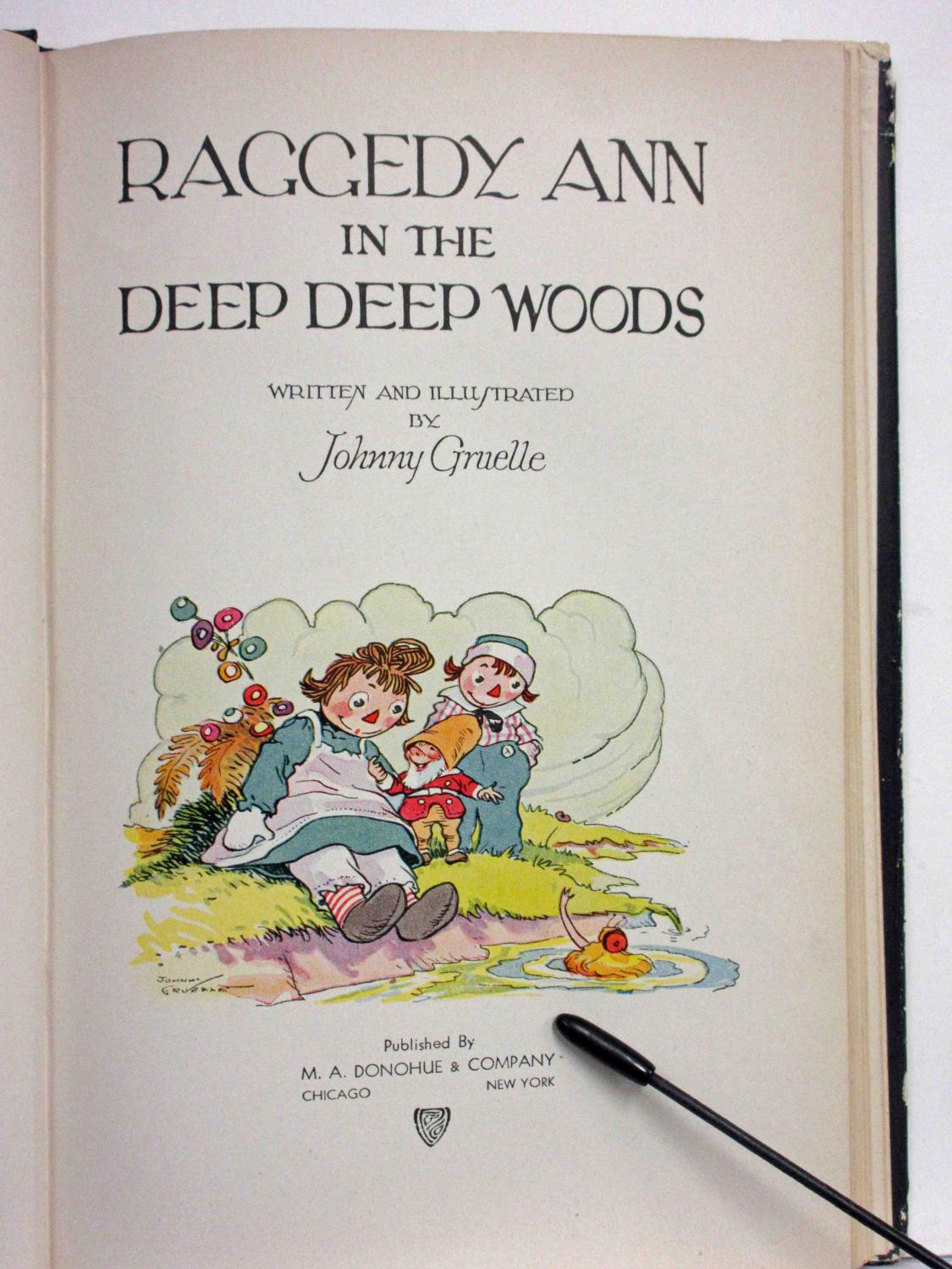 raggedy ann in the deep deep woods