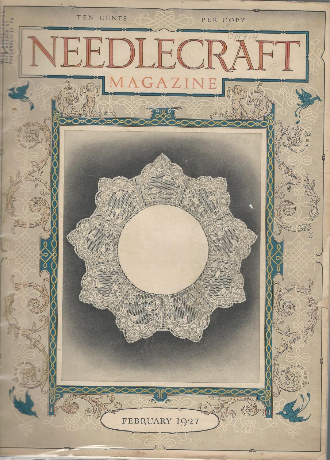Needlecraft Magazine, Volume XVIII, No. 6; February, 1927 by