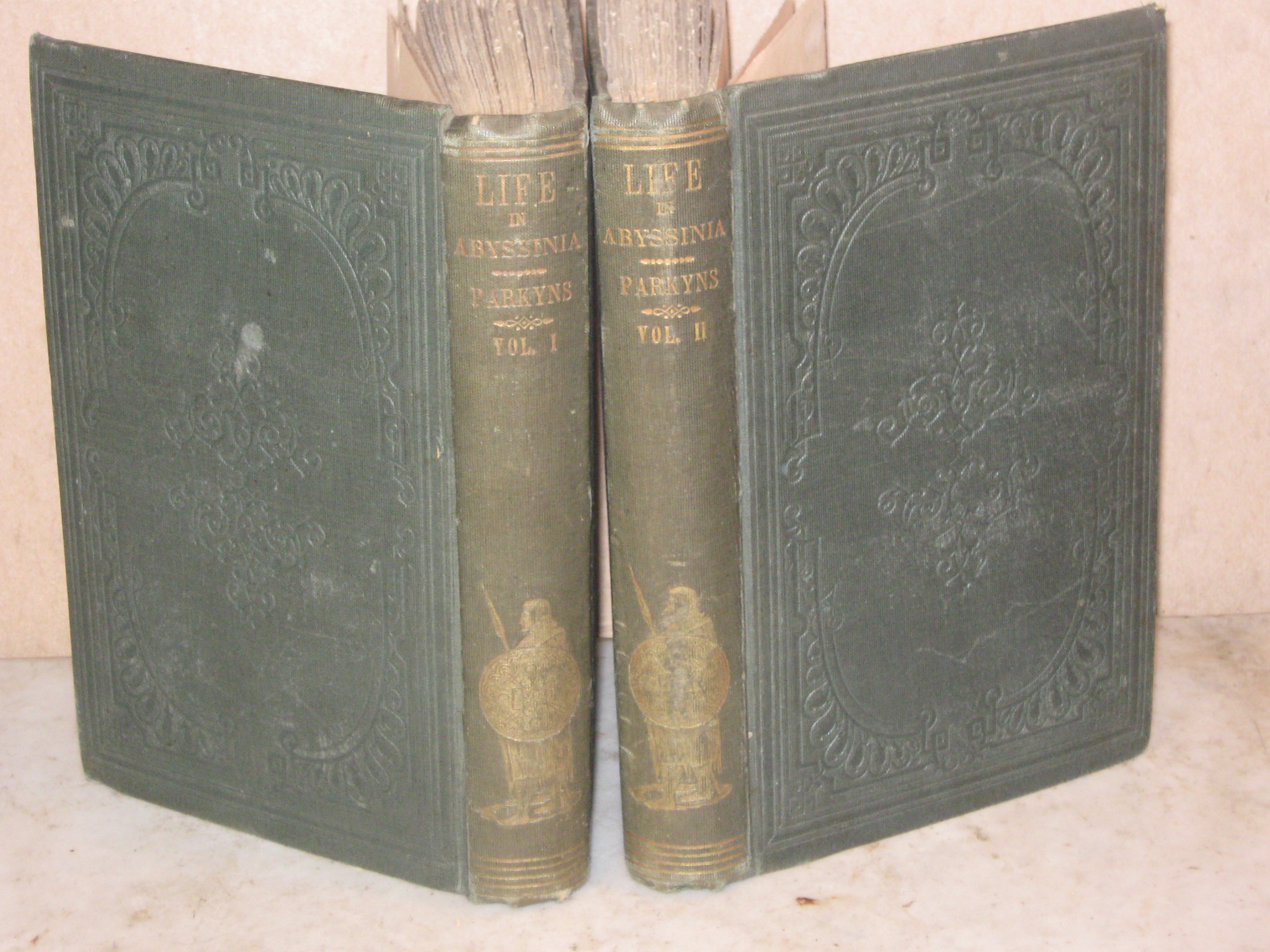 Life in Abyssinia, 2 Volumes de Parkyns, Mansfield Very Good Cloth