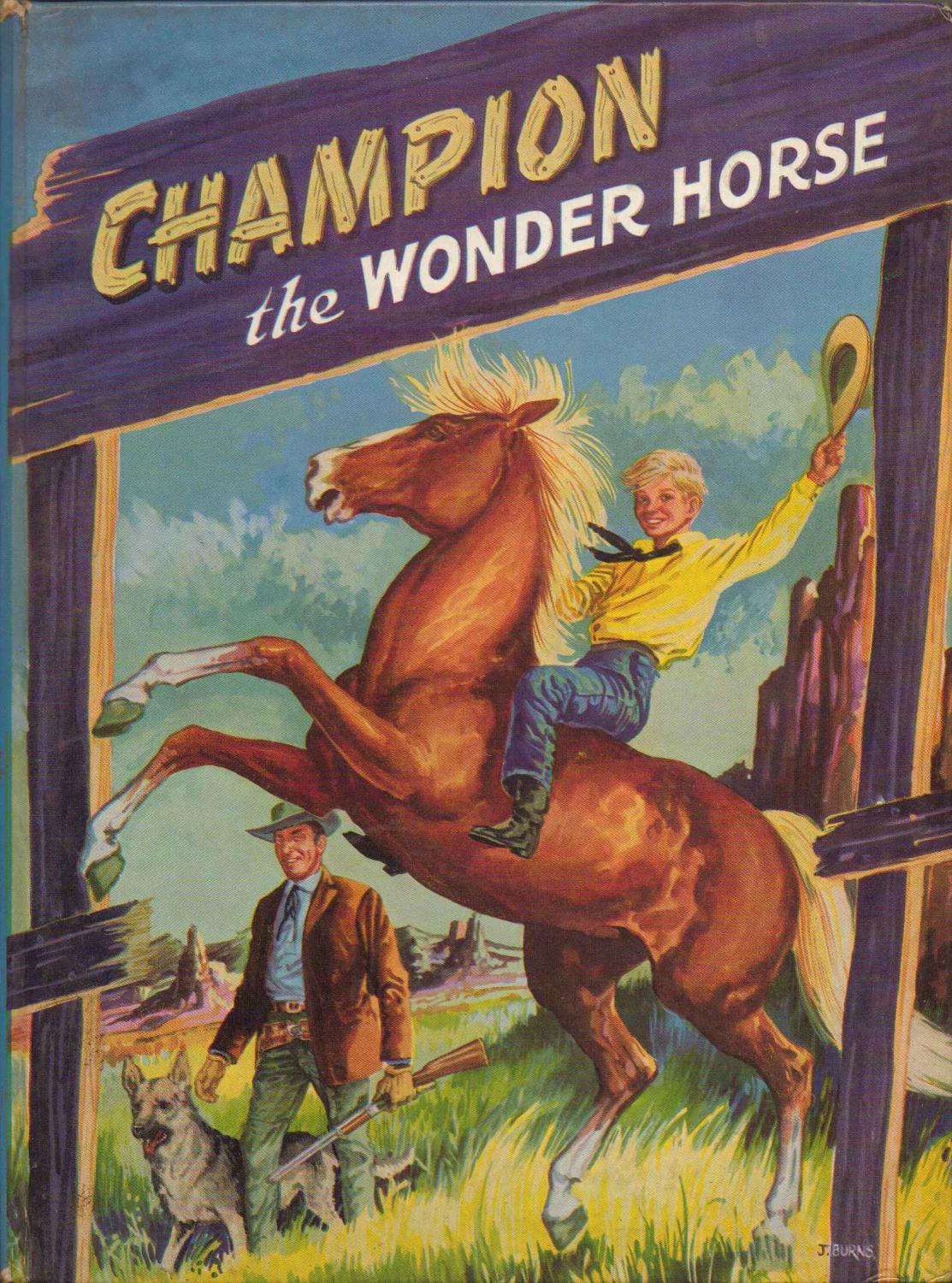 Champion the Wonder Annual: Very Good Hardcover (1958) | SAVERY BOOKS