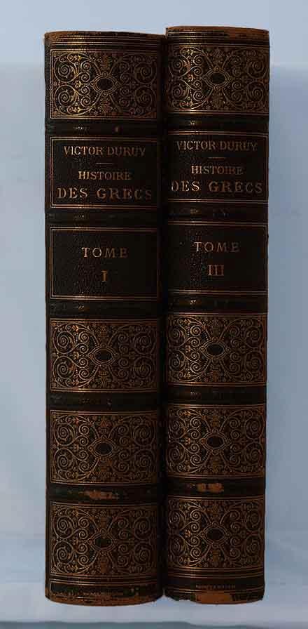 Histoire Des Grecs Depuis Les Temps Les Plus Recules Jusqua La Reduction De La Grece En Province Romaine (Volumes I and III) - Victor Duruy