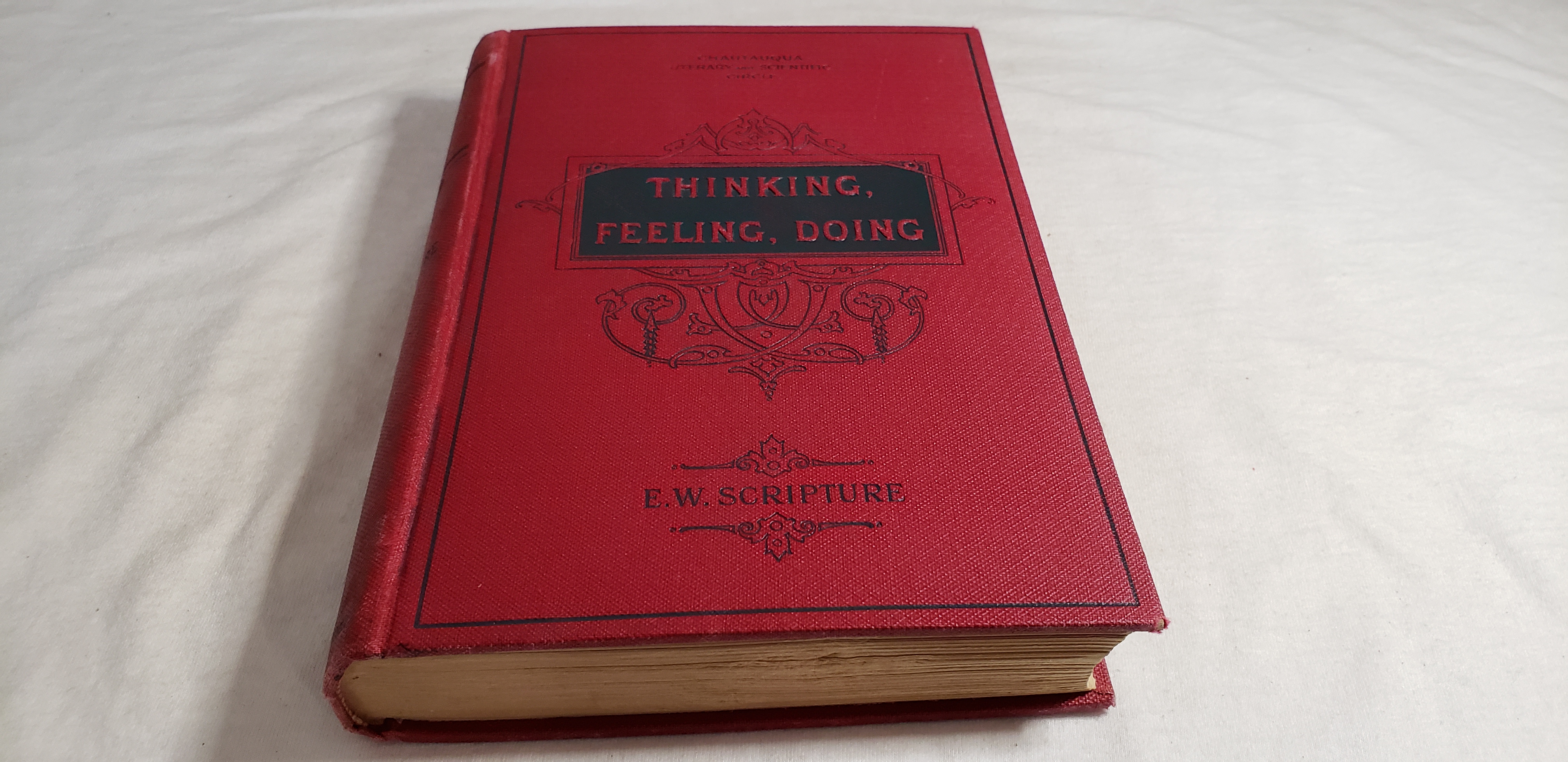 Thinking Feeling Doing (chautauqua Reading Circle literature) by E. W ...