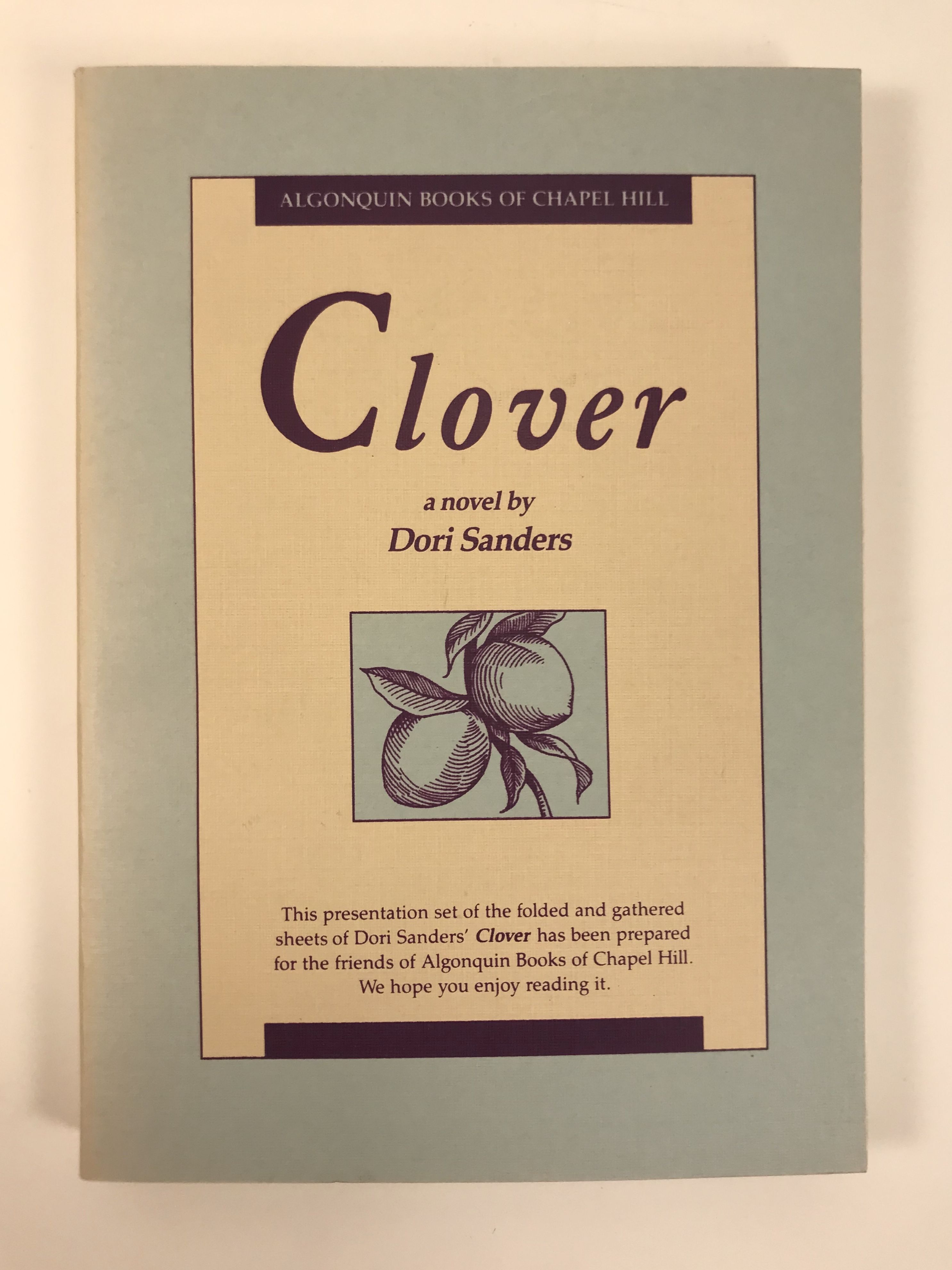 Clover by Dori Sanders Clover by Dori Sanders