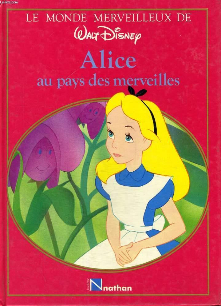 Livre Disney Alice au pays des merveilles