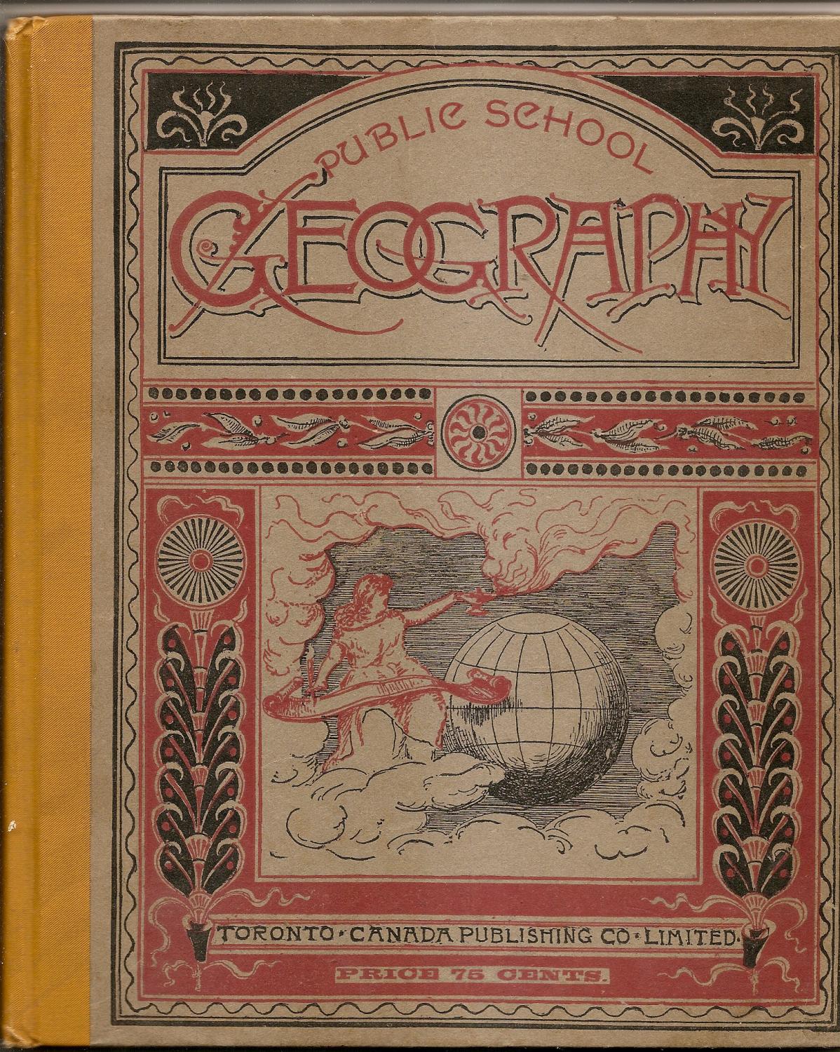 Public School Geography Good Hardcover (1887) Hockley Books