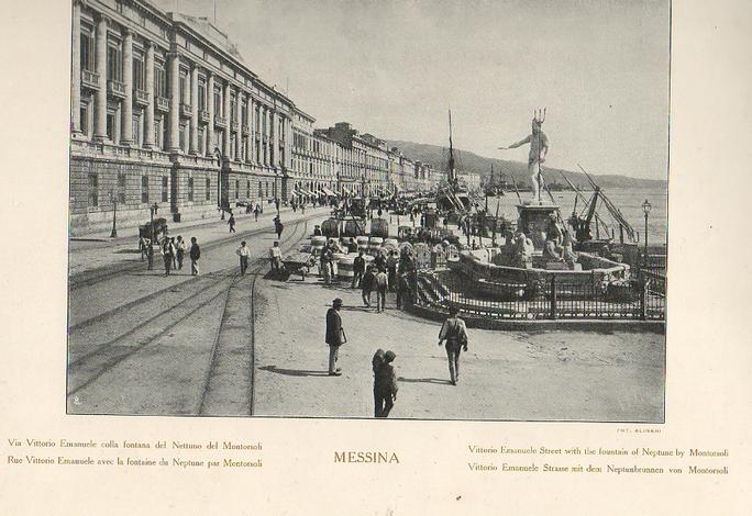 Messina E Reggio Prima E Dopo Il Terremoto Del 28 Dicembre 1908 Before And After The Earthquake Of Dec 28 Th 1908 Avant Et Apres Le Tremblement De Terre Du 28 Decembre 1908